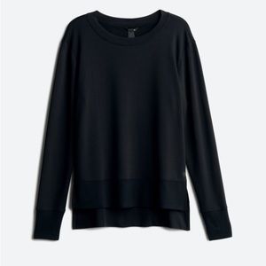 MPG Sport Luxe Side Slit Pullover